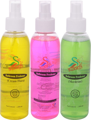 

Vision Corporation Ltd. Swach, Cream Flora Formulated, Strawberry Formulated, Merdrine Formulated Spray(750 ml)