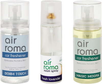 

Airroma Denim Touch, Fresh Lavender, Magic Mogra Spray(320 ml)