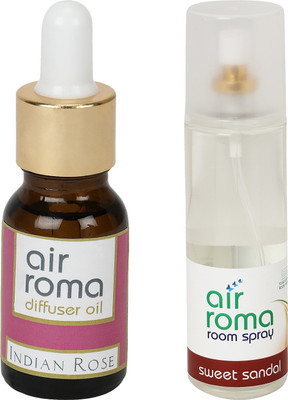 

Airroma Indian Rose, Sweet Sandal Aroma Oil, Spray(215 ml)