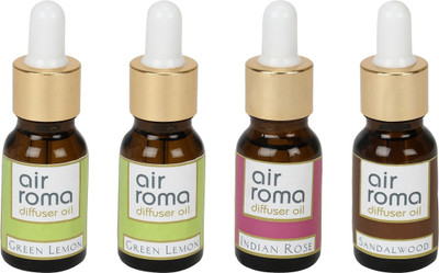 

Airroma Green Lemon, Indian Rose, Sandalwood Aroma Oil(90 ml)