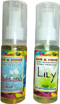

Kr Attarwala Jasmine,Lily Car Freshener(120 ml)