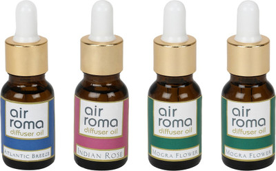 

Airroma Atlantic Breeze, Indian Rose, Mogra Flower Aroma Oil, Spray(90 ml)