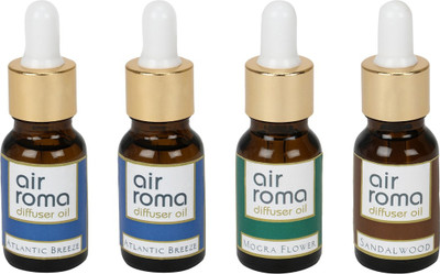 

Airroma Atlantic Breeze, Mogra Flower, Sandalwood Aroma Oil(90 ml)