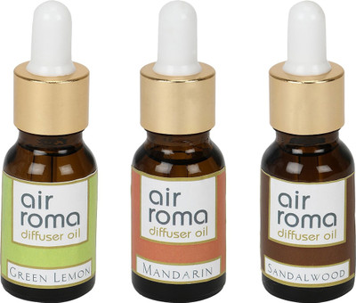 

Airroma Green Lemon, Mandarin, Sandalwood Car Freshener(90 ml)