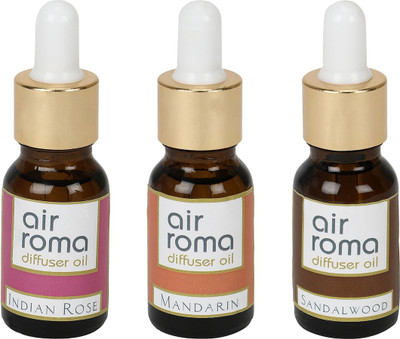 

Airroma Indian Rose, Mandarin, Sandalwood Aroma Oil(90 ml)