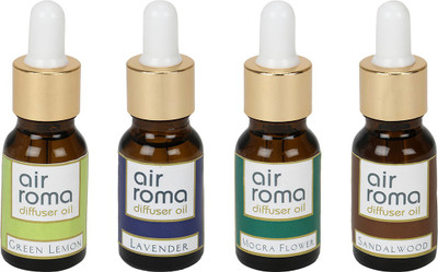 

Airroma Green Lemon, Lavender, Mogra Flower, Sandalwood Car Freshener(60 ml)