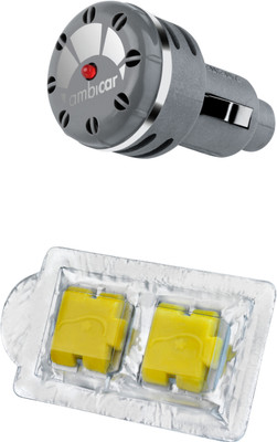 

Ambicar AMBICAR Limoncello ( Citric & Refreshing ) Insilver ELECTRIC CAR AIR FRESHNER (55g) Car Freshener(55 g)