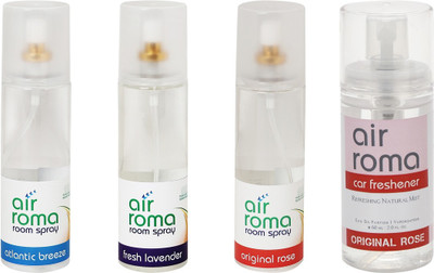 

Airroma Atlantic Breeze, Fresh Lavender, Original Rose Spray(660 ml)