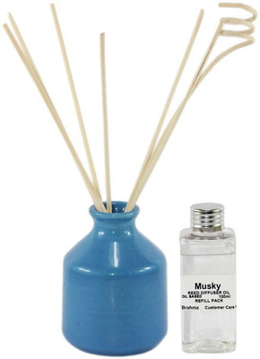 

Brahmz Musky Aroma Oil, Diffuser Set(100 ml)