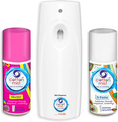 

Cotton Mist X-Factor-Mischief Aroma Oil, Diffuser Set(2063 g)