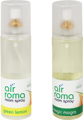

Airroma Green Lemon, Magic Mogra Car Freshener(400 ml)
