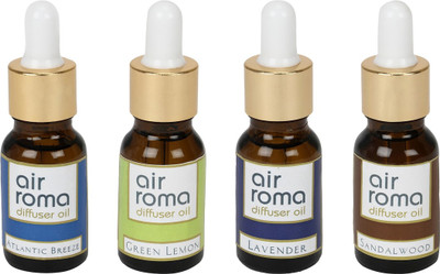 

Airroma Atlantic Breeze, Green Lemon, Lavender, Sandalwood Aroma Oil, Spray(90 ml)