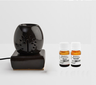 

Brahmz Rose / Sandal Aroma Oil, Diffuser Set(20 g)