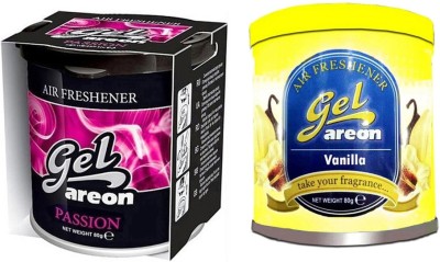 areon Vanilla Car Freshener Spray(2 x 80 g)