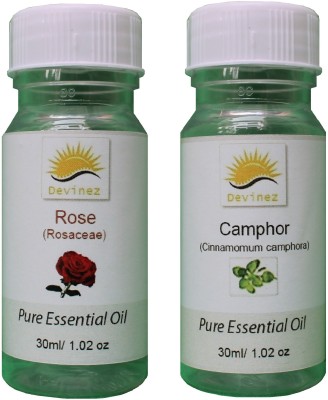 

Devinez Camphor + Rose Aroma Oil(60 ml)