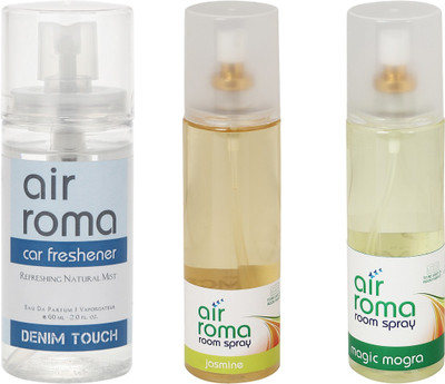 

Airroma Denim Touch, Jasmine, Magic Mogra Spray(460 ml)