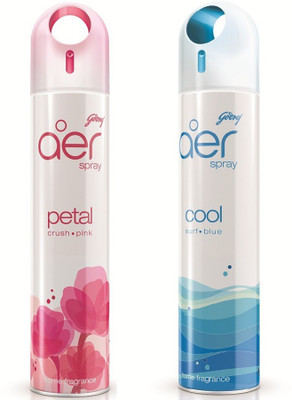 

Godrej Petal Crush Pink + Cool Surf Blue Diffuser(600 ml)