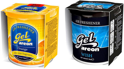 areon Wish Car Freshener Spray Car and Home Perfume(2 x 80 g)