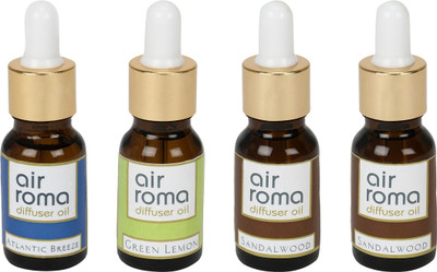

Airroma Atlantic Breeze, Green Lemon, Sandalwood Aroma Oil(90 ml)