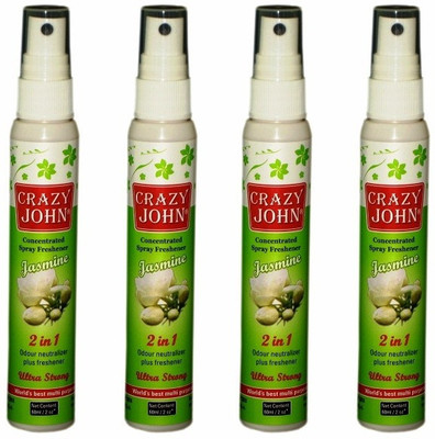 Crazy John Jasmine Car Freshener(240 ml)