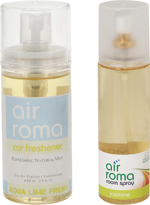 

Airroma Aqua Lime Fresh, Jasmine Car Freshener(260 ml)