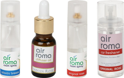 

Airroma Atlantic Breeze, Indian Rose, Original Rose Aroma Oil, Spray(490 ml)