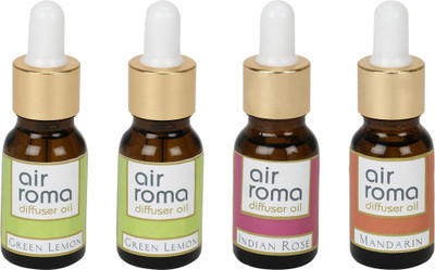 

Airroma Green Lemon, Indian Rose, Mandarin Aroma Oil, Spray(90 ml)