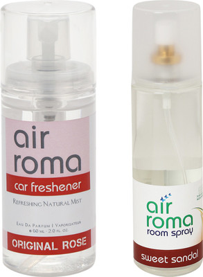 

Airroma Original Rose, Sweet Sandal Car Freshener(260 ml)