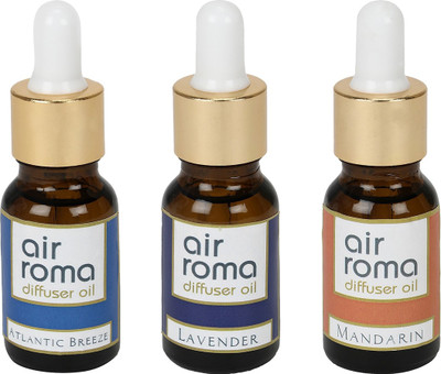 

Airroma Atlantic Breeze, Lavender, Mandarin Aroma Oil(45 ml)