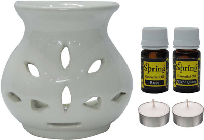 

SPRING Rose, Night Queen Aroma Oil, Diffuser Set(20 ml)