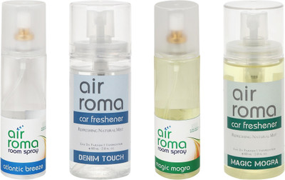 

Airroma Atlantic Breeze, Denim Touch, Magic Mogra Spray(520 ml)