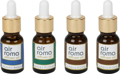 

Airroma Atlantic Breeze, Mogra Flower, Sandalwood Car Freshener(90 ml)
