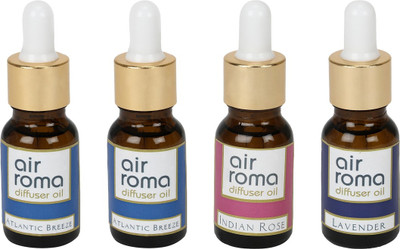 

Airroma Atlantic Breeze, Indian Rose, Lavender Aroma Oil, Spray(90 ml)
