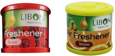 

Liboni Lemon, Rose Car Freshener(200 g)