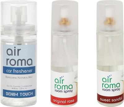 

Airroma Denim Touch, Original Rose, Sweet Sandal Spray(460 ml)