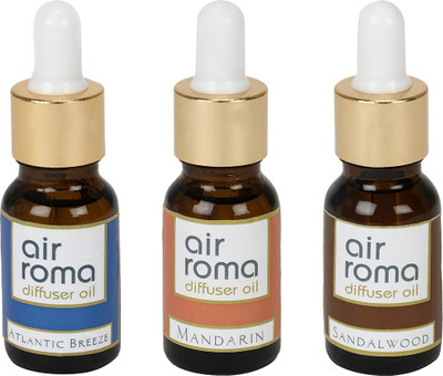 

Airroma Atlantic Breeze, Mandarin, Sandalwood Car Freshener(90 ml)