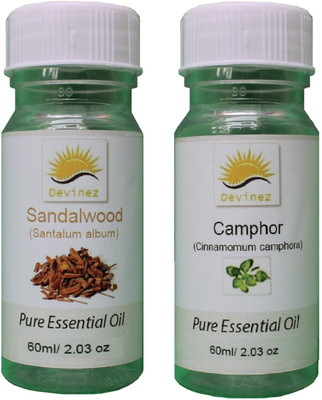 

Devinez Camphor + Sandal Wood Aroma Oil(120 ml)