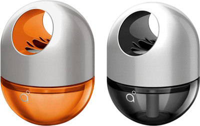 Godrej Bright Tangy Car Freshener Diffuser Aer Twist Gel(2 x 40 g)