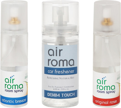 

Airroma Atlantic Breeze, Denim Touch, Original Rose Spray(460 ml)