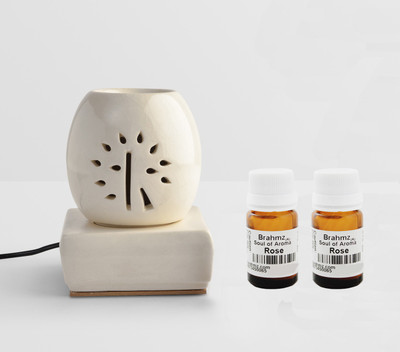 

Brahmz Rose / Rose Aroma Oil, Diffuser Set(20 g)