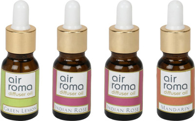 

Airroma Green Lemon, Indian Rose, Mandarin Aroma Oil, Spray(90 ml)