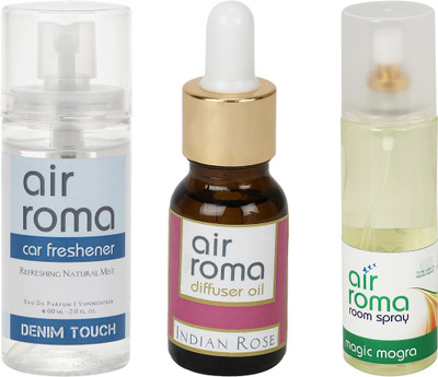 

Airroma Denim Touch, Indian Rose, Magic Mogra Spray(275 ml)