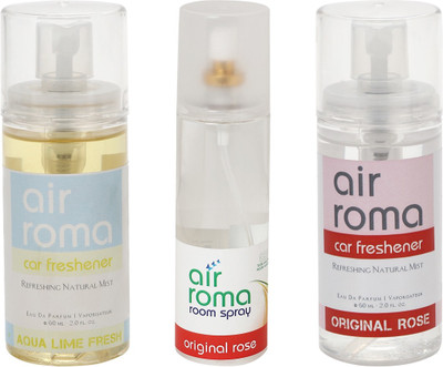

Airroma Aqua Lime Fresh, Original Rose Spray(320 ml)