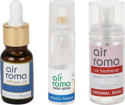 

Airroma Atlantic Breeze, Original Rose Aroma Oil, Spray(275 ml)