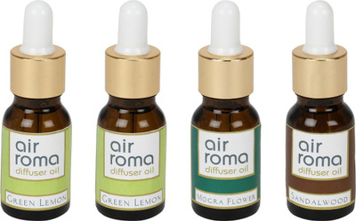 

Airroma Green Lemon, Mogra Flower, Sandalwood Aroma Oil(90 ml)