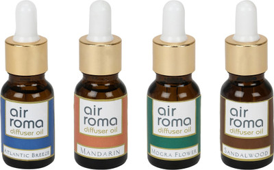 

Airroma Atlantic Breeze, Mandarin, Mogra Flower, Sandalwood Aroma Oil(90 ml)
