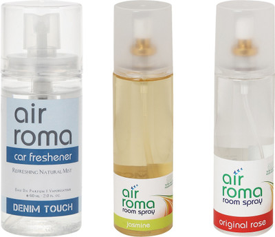 

Airroma Denim Touch, Jasmine, Original Rose Car Freshener(460 ml)
