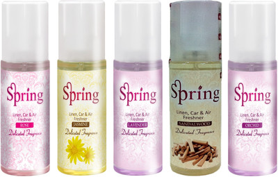 

SPRING ROSE, JASMINE, LAVENDER, SANDALWOOD & ORCHID Spray(200)