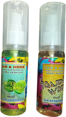 

Kr Attarwala Sandal Wood, Lime Fresh Car Freshener(120 ml)