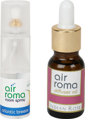 

Airroma Atlantic Breeze, Indian Rose Aroma Oil, Spray(215 ml)
